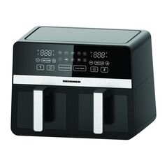 Friteuza dubla cu aer cald heinner simcook haf-k10db24bk,  Friteuze | electropc.ro