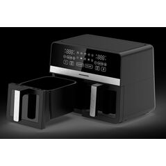 Friteuza dubla cu aer cald heinner simcook haf-k10db24bk,  Friteuze | electropc.ro