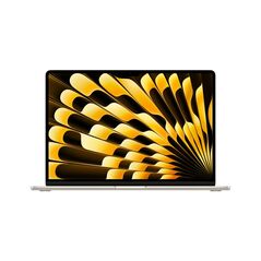 Macbook air 15.3" retina/apple m3 (cpu 8- core, gpu 10- core, neural engine 16- core)/16gb/512gb - starlight - int kb (2024) (us power supply with included us-to-eu adapter),  Laptopuri | electropc.ro