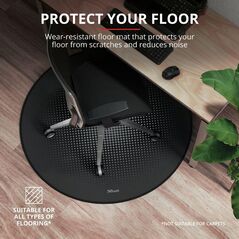 Accesoriu scaun gaming trust mika round floor mat,  Accesorii console & PC | electropc.ro