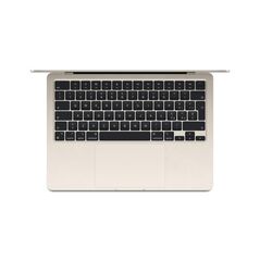 Macbook air 13.6" retina/ apple m3 (cpu 8-core, gpu 8-core, neural engine 16-core)/8gb/256gb - starlight - us kb (2024) (us power supply with included us-to-eu adapter),  Laptopuri | electropc.ro