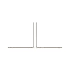 Macbook air 13.6" retina/ apple m3 (cpu 8-core, gpu 8-core, neural engine 16-core)/8gb/256gb - starlight - us kb (2024) (us power supply with included us-to-eu adapter),  Laptopuri | electropc.ro