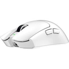 Mouse razer viper v3 pro, conectivitate razer hyperspeed wireless si prin fir, durata de viata baterie pana la 95 ore la 1000 hz, pana la 62 ore la 2000 hz, pana la 40 ore la  4000 hz, pana la 17 ore la 8000 hz, alb,  Mouse | electropc.ro