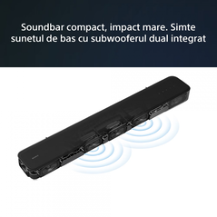 Soundbar sony ht-s2000, 3.1ch, 250w, dolby atmos, dts:x, bluetooth, dolby, negru,  Sisteme audio | electropc.ro