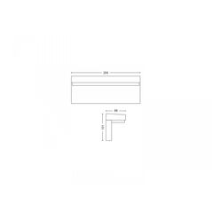 Aplica led rgb pentru exterior philips hue nyro, 13.5w (42w), 1000 lm, lumina alba si color (2000-6500k), ip44,88x254x101mm, negru,  Aplice de exterior | electropc.ro