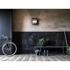 Aplica pentru exterior philips harvest up, 2xe27, max 2x42w, ip44, 127x208x229mm, negru,  Aplice de exterior | electropc.ro
