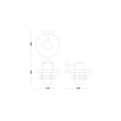 Aplica pentru exterior philips inyma, 1xe27, max 25w, ip44, 245x260x230mm, negru,  Aplice de exterior | electropc.ro