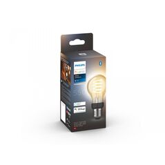 Bec led inteligent vintage (decorativ) philips hue filament bulb a60, bluetooth, e27, 7w (40w), 550 lm, lumina alba (2200-4500k),  Becuri si Tuburi LED | electropc.ro