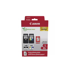 Canon pachet cartuse cearneala pg-540l/cl-541xl photo value pack, capacitate negru: 300 pagini/11ml, color: 400 pagini / 15ml, compatibil cu: pixma gm2050, pixma mg2140, pixma mg2150, pixma mg2155, pixma mg2250, pixma mg3140, pixma mg3150, pixma mg3250, p,  Cartuse cerneala | electropc.ro