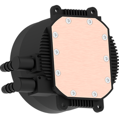 Cooler procesor aquarius 240 aio black argb pwm, compatibil amd/intel,  Ventilatoare carcasa | electropc.ro