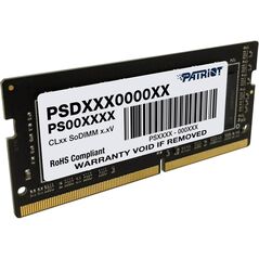 Memorie ram notebook patriot, sodimm, ddr4, 16gb, cl17, 3200 mhz,  Memorii RAM laptop | electropc.ro