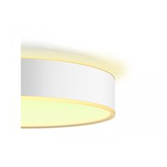 Plafoniera led philips hue enrave, bluetooth, 19.2w, 2450 lm, lumina alba (2200-6500k), ip20, 38.1cm, alb, intrerupator cu variator inclus,  Lampi de interior | electropc.ro