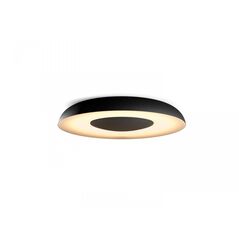 Plafoniera led philips hue still, bluetooth, 22.5w (204w), 2500 lm, lumina alba (2200-6500k), ip20, metal/plastic, 39.1cm, negru, in trerupator cu variator inclus,  Lampi de interior | electropc.ro