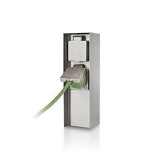 Priza pentru exterior philips mygarden rock, cu pin de impamantare, ip44, inox,  Accesorii iluminat de interior | electropc.ro