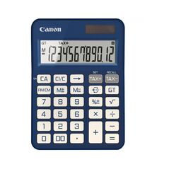 """calculator birou canon ks-125kb-bl, blue, 12 digits, 29 keys, dual power, m+, m-,rm/cm, tax+, tax-""",  Calculatoare birou | electropc.ro