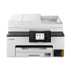 Canon maxify gx2040 colour inkjet mfp, format a4, functii: printare, scanare, fax) rezolutie printare 600 x 1200 dpi, viteza imprimare: 15 ipm mono, 10 ipm color, duplex, capacitate hartie: 250 coli, scanner cis, rezolutie scanare: 1200 x 2400 dpi, viteza,  Multifunctionale Inkjet | electropc.ro