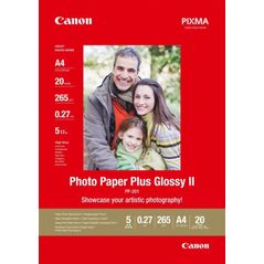 Canon pp-201s 10x15cm glossy photo paper, 265gsm,  Hartie foto | electropc.ro