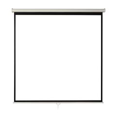Ecran proiectie manual,perete/tavan, 200 x 200 cm, blackmount, format 1:1,  Ecrane de proiectie | electropc.ro