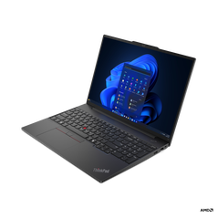 Laptop lenovo thinkpad e16 gen 2 (amd); 16" wuxga (1920x1200) ips 300nits anti-glare, 45% ntsc; amd ryzen™ 5 7535hs (6c / 12t, 3.3 / 4.55ghz, 3mb l2 / 16mb l3); video integrated amd radeon™ 660m graphics; ram 2x 16gb so-dimm ddr5-4800; 1tb ssd m.2 2242 pc,  Laptopuri | electropc.ro