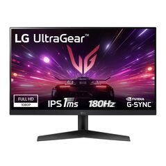 Monitor lg 23.8" 24gs60f-b.aeu, diagonal (inch): 23.8, diagonal (cm): 60, aspect ratio: 16:9, panel: ips, resolution: 1920x1080, refresh rate: 180hz, response time gtg: 1ms, brightness (max): 300 cd/m², contrast (static) : 1000:1, viewing angle: 178/178, ,  Monitoare LED | electropc.ro