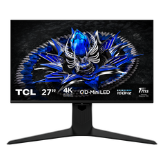 Monitor tcl 27" 27r83u, diagonal (inch): 27, diagonal (cm): 69, aspect ratio: 16:9, panel: qd-mini led, resolution: 3840x2160, refresh rate: 160hz, response time gtg: 1ms, brightness (max): 1600 cd/m², contrast (static) : 4000:1, viewing angle: 178/178, c,  Monitoare LED | electropc.ro