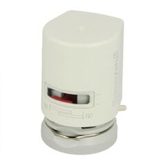 Servomotor electric mt4-230-nc, 90n,alimentare 230v ,lungime cablu 1000 mm, compatibil pentru robineti termici sau distribuitor cu racordare m30 x 1.5mm; ip 44; indicator de pozitie rosu, timp de inchidere completa 4 min,,  Termostate calorifer | electropc.ro