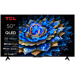Televizor tcl qled 50t69c, 126 cm, smart google tv, 4k ultra hd, (model 2025),  Televizoare | electropc.ro