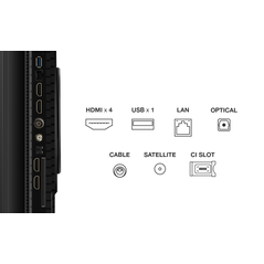Televizor tcl qled 55t8c, 139 cm, smart google tv, 4k ultra hd, (model 2025),  Televizoare | electropc.ro