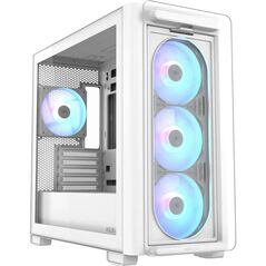 Carcasa asus a23 plus mid tower argb alb,  Carcase | electropc.ro