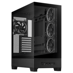 Carcasa asus a31 plus mid tower argb negru, tempered glass, sloturi expansiune 7, drive bays: 2x3.5"/2.5", ventilatoare suportate: 7 (spate: 1x120mm sau 1x140mm, sus: 3x120mm sau 2x140mm, lateral: 3x120mm), ventilatoare incluse: 4 (spate: 1x120mm, lateral,  Carcase | electropc.ro