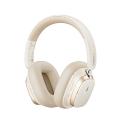 Casti baseus bowie h1s, multimedia, wireless, bluetooth 5.4, microfon pecasca, noise cancelling, hi-res sound, autonomie 120h, alb,  Casti audio | electropc.ro