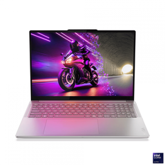 Laptop lenovo yoga pro 9 16iah10, 16" 3.2k (3200x2000) oled, 1600nits (peak) / 1000nits (typical) glossy / anti-fingerprint, 100% dci-p3, 100% adobe® rgb, 100% srgb, 120hz, eyesafe®, dolby vision®, displayhdr™ 1000, agc dragontrail™ glass, touch, x-rite®,,  Laptopuri | electropc.ro
