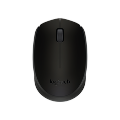 Mouse wireless logitech b170, optic, interfata usb, rezolutie 1000 dpi, numar butoane 2/1, negru,  Mouse | electropc.ro