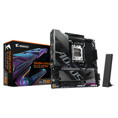 Placa de baza gigabyte b840m aorus elite wifi6e am5, 4x ddr5, 1x dp 1x hdmi, 1x pcie 4.0 x16 1x pcie 3.0 x16, 2x m.2, 4x sata 6gb/s, matx,  Placi de baza | electropc.ro