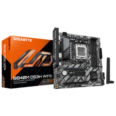 Placa de baza gigabyte b840m ds3h wifi6 am5, 4x ddr5, 1x hdmi 2x dp, 1x pcie 4.0 x16 1x pcie 3.0 x16, 2x m.2, 4x sata 6gb/s, matx,  Placi de baza | electropc.ro