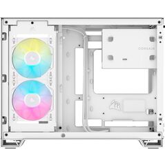 Carcasa corsair icue link 2500x micro atx dual chamber alb,  Carcase | electropc.ro