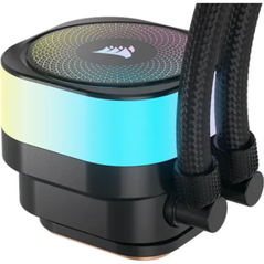 Cooler procesor corsair icue link titan 360 rx rgb aio liquid negru,  Ventilatoare carcasa | electropc.ro