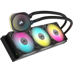 Cooler procesor corsair icue link titan 360 rx rgb aio liquid negru,  Ventilatoare carcasa | electropc.ro