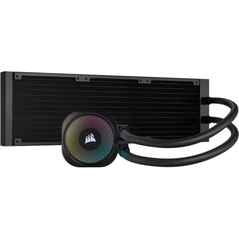 Cooler procesor corsair icue link titan 360 rx rgb aio liquid negru,  Ventilatoare carcasa | electropc.ro