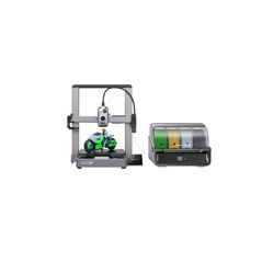 Creality hi combo 3d printer, tehnologie fdm, volum printare: 260 × 260 × 300 mm, dimensiuni imprimanta: 409 × 392 × 477 mm, touchscreen 3.2", camera video pentru monitorizare, senzor filament, viteza printare: 300mm/s standard, 500mm/s max, acuratete: 10,  Imprimante 3D | electropc.ro