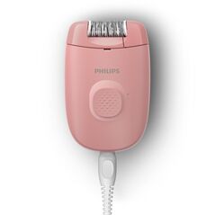 Epilator cu fir philips seria 2000 bre227/00, 1 viteza, 2 accesorii, retea, corai, l x a x i (mm) 110x40x145,  Epilatoare | electropc.ro