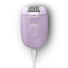 Epilator philips seria 4000 bre257/00, 2 setari de viteza, cap de epilare lavabil, 4 accesorii, lila, l x a x i (mm) 50x120x145,  Epilatoare | electropc.ro