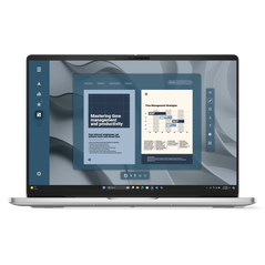 Laptop dell pro 16, 16", non-touch, fhd+ 1920 x 1200, 60hz, ips, anti- glare, 300 nit, 45% ntsc, fhd+ir cam, fingerprint reader, platinum silver color, metallic finish, amd ryzen(tm) ai 7 350 processor (24 mb cache, 8 cores, 16 threads, up to 5.0 ghz, 50 ,  Laptopuri | electropc.ro