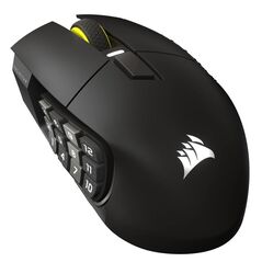 Mouse gaming corsair scimitar elite wireless se, gun metal, 33000 dpi, optical, (ch-9314014-ww),  Mouse | electropc.ro