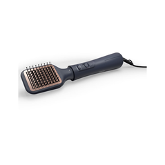 Perie cu aer cald philips seria 5000 bha530/00, 1000w, tehnologie de distributie uniforma a caldurii, de 4 ori mai multi ioni, 5 accesorii, diametru perie 38mm, setare temperatura de ingrijire si aer rece, accesoriu de volum, infuzata cu ulei de argan,  Uscatoare de par | electropc.ro