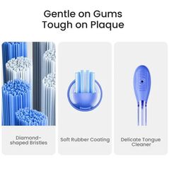Periuta de dinti sonica oclean ease, functii: smart timer 2 min, 2 moduri de utilizare, 45 db, ipx7 waterproof, durata baterie pana la 120 zile, protectie impotriva prafului, perfecta pentru calatorii, culoare: portocaliu,  Periute electrice de dinti | electropc.ro