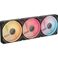 Ventilatoare carcasa corsair icue link lx120 reverse 3x120mm rgb negru,  Ventilatoare carcasa | electropc.ro