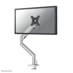 Brat monitor neomounts ds70-250sl1; pentru display-uri cu diagonale 17"-35", sistem de prindere vesa 75x75~100x100, greutate maxima suportata 9kg, full motion, tilt +45°, swivel 90°, rotate 180°; gas spring; culoare argintiu. garantie 5 ani,  Suporturi TV & Monitor | electropc.ro