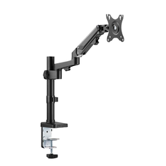 Brat monitor neomounts ds70-750bl1; pentru display-uri cu diagonale 17"-27", sistem de prindere vesa 75x75~100x100, greutate maxima suportata 7kg, full motion, tilt +45°, swivel 90°, rotate 180°; gas spring; culoare negru. garantie 5 ani,  Suporturi TV & Monitor | electropc.ro