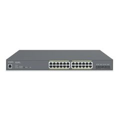 Engenius managed / stand-alone 19i 24xgbe + 4x10gb sfp+, l2+, 240w cloud switch (poe+) with 4x sfp+, 24-port gbe poe.af/at(+) 240w 4x10gb sfp+ l2+ 19i cloud management switch,  Switch-uri | electropc.ro
